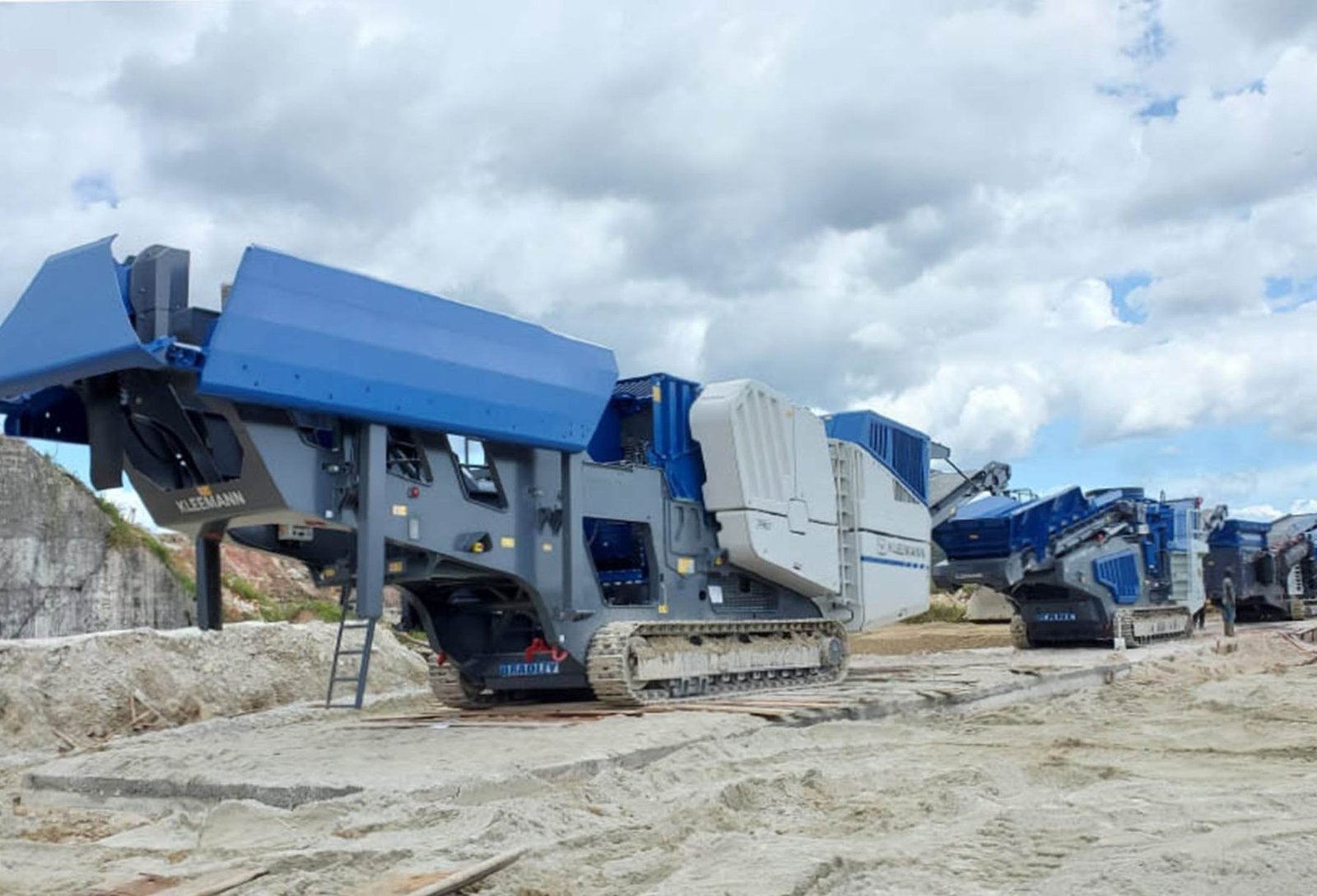 BK Quarries crushing plant